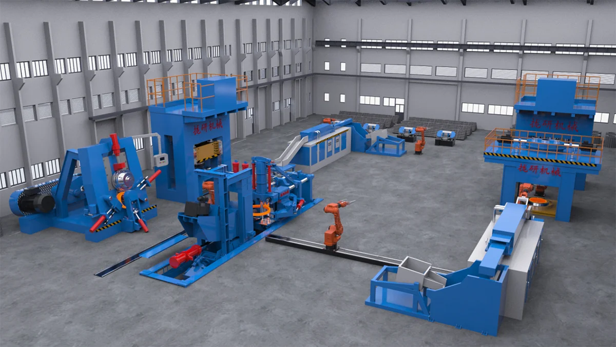 Automatic Seamless Rolled Ring Forging Line
