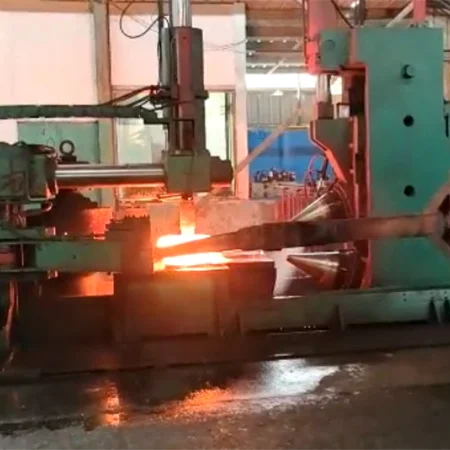 Fujian-based company purchased a D53KS-1200 ring rolling machine