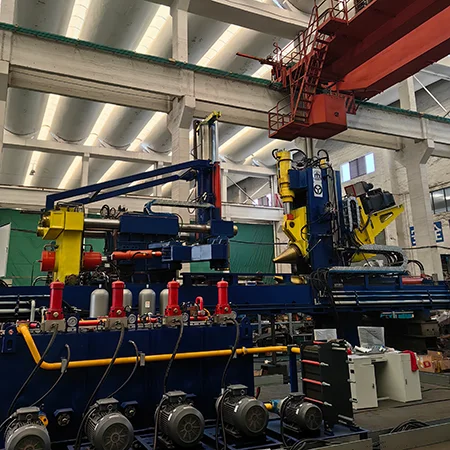 Russian client ordered a CNC ring rolling machine